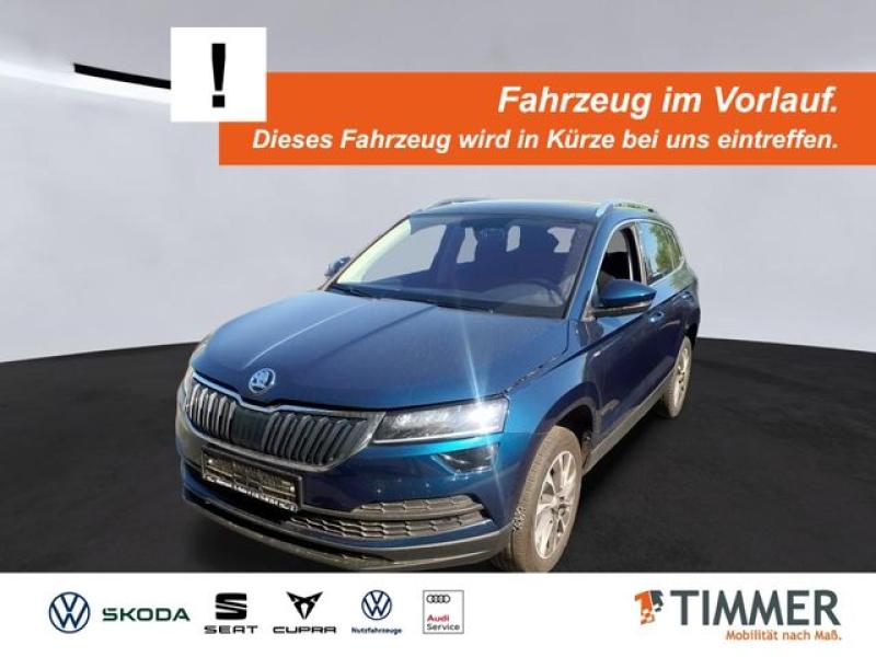 SKODA  Karoq 1.5 TSI DSG CLEVER +LED +ACC +RKAM +VIRTUA, Lava Blau Metallic