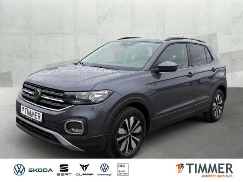 VW  T-Cross 1.0 TSI MOVE +RKAM +CARPLAY +SHZ +ALU +D, Rauchgrau Metallic