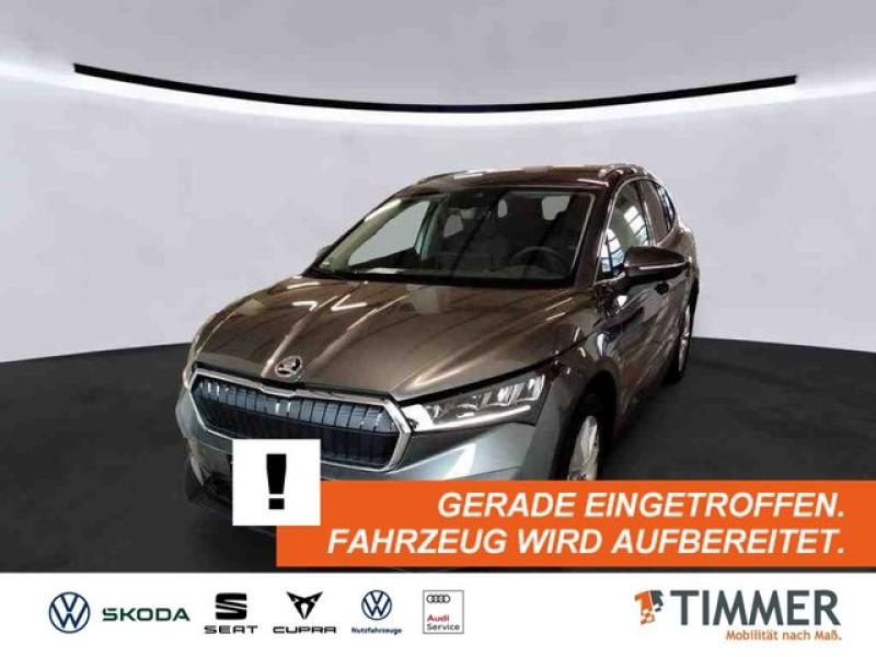 SKODA  Enyaq 80 SUITE +WÄPU +AHK +LED +ACC +RKAM +NAVI, Graphite Grau Metallic