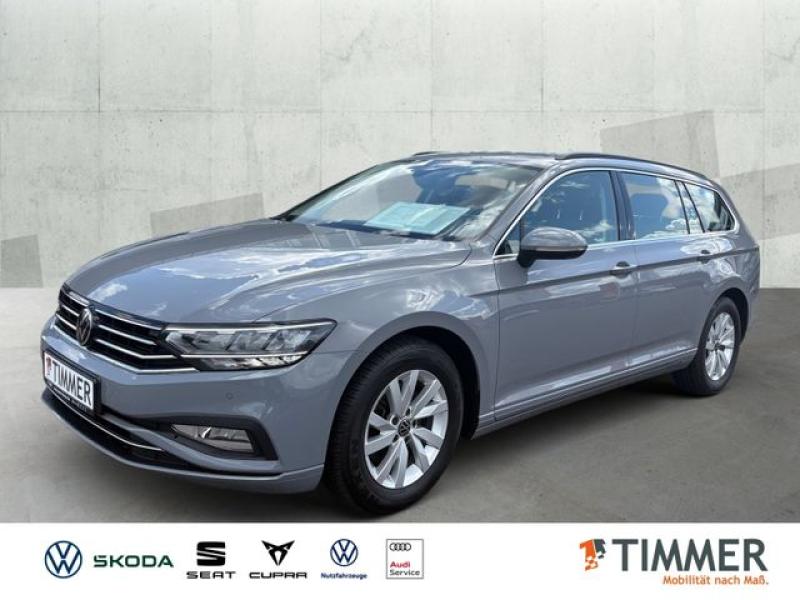 VW  Passat Variant 2.0 TDI DSG BUSINESS +AHK +360° +, Mondsteingrau