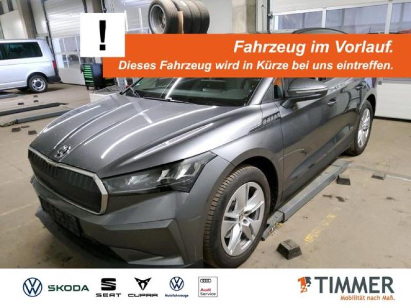 SKODA  Enyaq 60 LOFT +WÄPU +LED +RKAM +NAVI +19" +CARPL, Graphite Grau Metallic