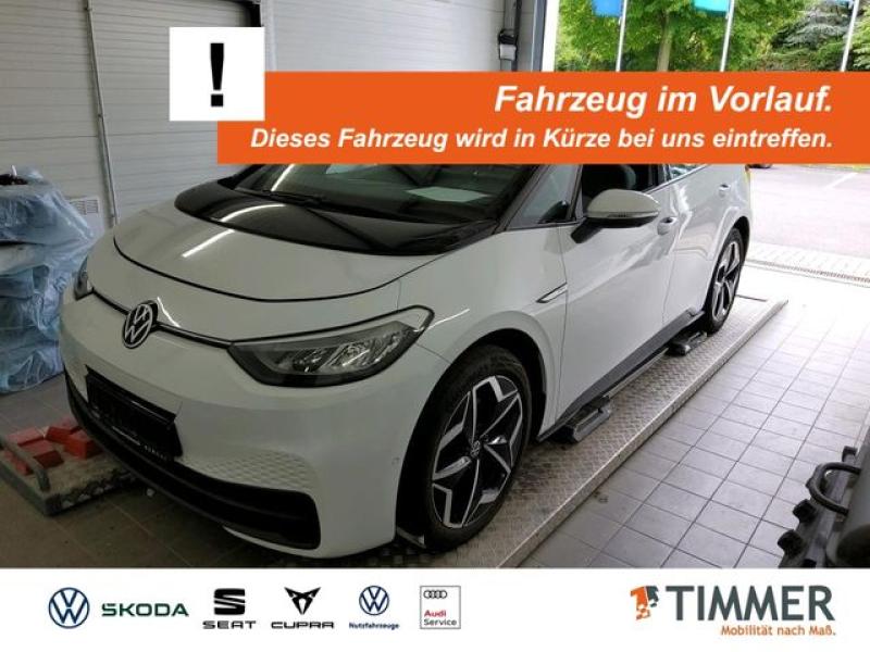 VW  ID.3 PRO PERF. 62 kWh +WÄPU +360° +LED +ACC +CAR, Gletscherweiß Metallic