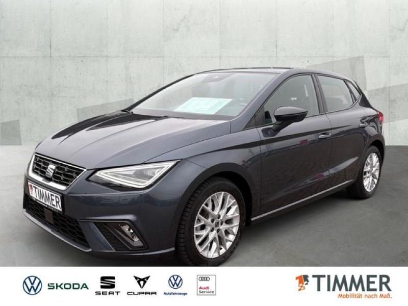 SEAT  Ibiza 1.0 TSI FR +LED +NAVI +SHZ +ALU +DAB +ALLW, Magnetic Grau Metallic