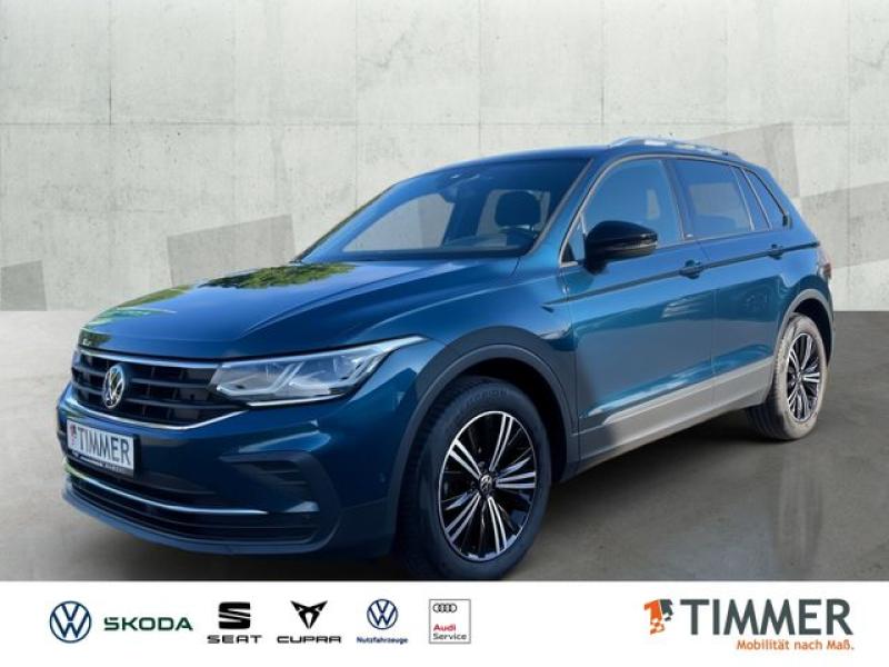 VW  Tiguan 2.0 TDI Active 110KW (150PS) DSG*AHK*HuD*, Blau