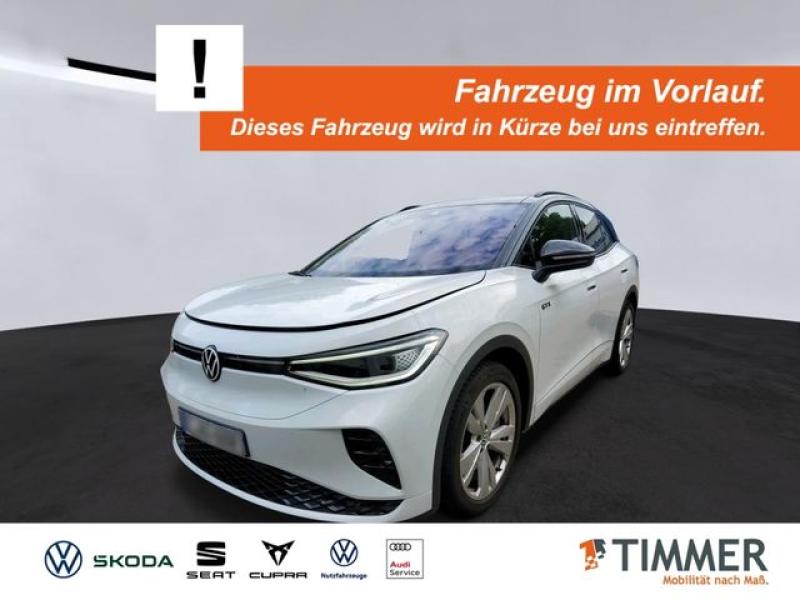 VW  ID.4 GTX 4M 82 kWh +AHK +PANO +360° +IQ.LIGHT +A, Gletscherweiß Metallic