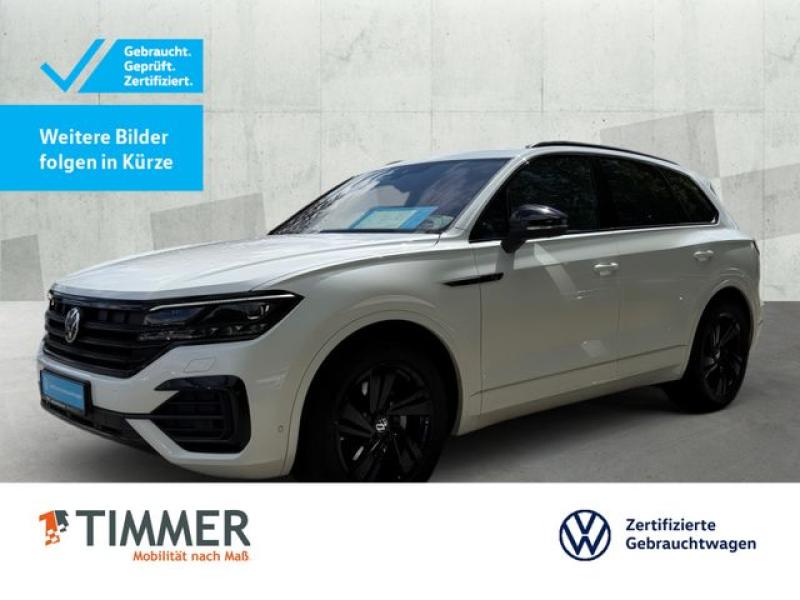 VW  Touareg 3.0 TDI V6 4M R-LINE BLACK +AHK +DYNAUDI, Oryxweiß Perlmutteffekt