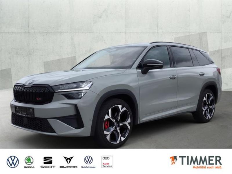 SKODA  Kodiaq 2.0 TSI DSG 4x4 RS SUITE*AHK*NAV*FAMILY*A, stahl-grau
