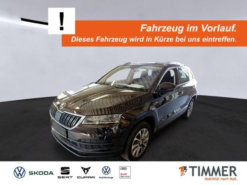 SKODA  Karoq 1.5 TSI DSG CLEVER +AHK +LED +RKAM +CARPLA, Magnetic Braun Metallic
