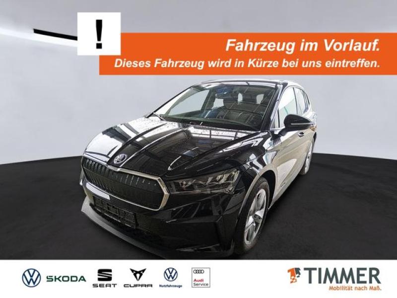 SKODA  Enyaq iV 80 LOFT +WÄPU +AHK +LED +RKAM +NAVI +SH, Black Magic Perleffekt