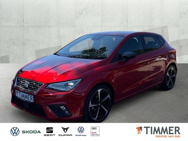 SEAT  Ibiza 1.0 TSI FR +LED +RKAM +NAVI +SHZ +18" +APP, Desire Rot Metallic
