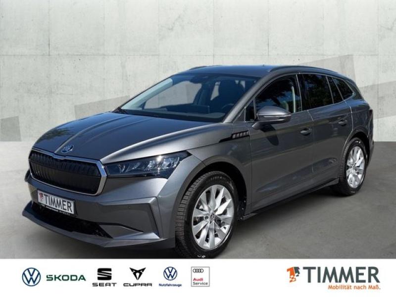 SKODA  Enyaq 80 SUITE +WÄPU +AHK +LED +ACC +RKAM +NAVI, Graphite Grau Metallic