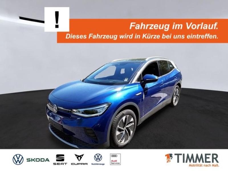 VW  ID.4 PRO PERF. TECH 82 kWh +WÄPU +AHK +PANO +360, Blue Dusk Metallic