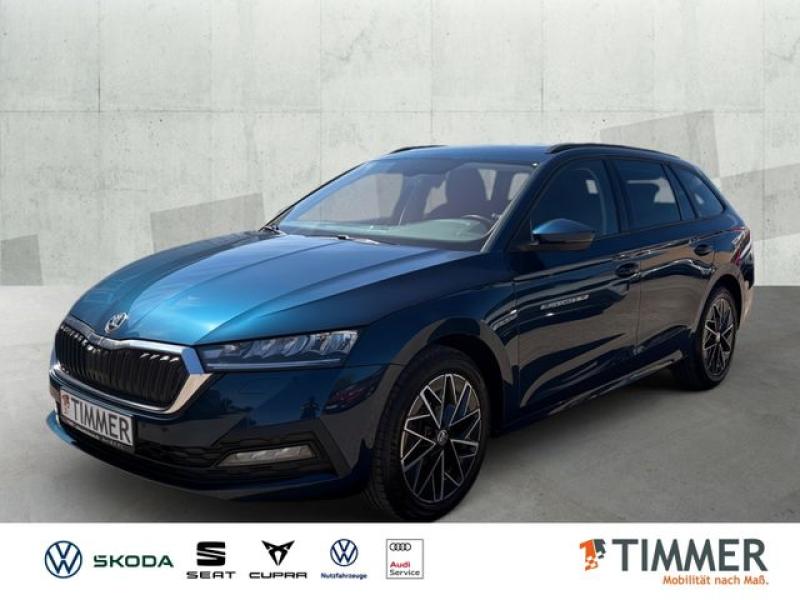 SKODA  Octavia Combi 2.0 TDI DSG CLEVER +AHK +PANO +LED, Lava Blau Metallic