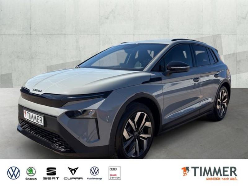 SKODA  Elroq 60 SPORTLINE +AHK +LED +ACC +RKAM +NAVI +S, Stahl Grau