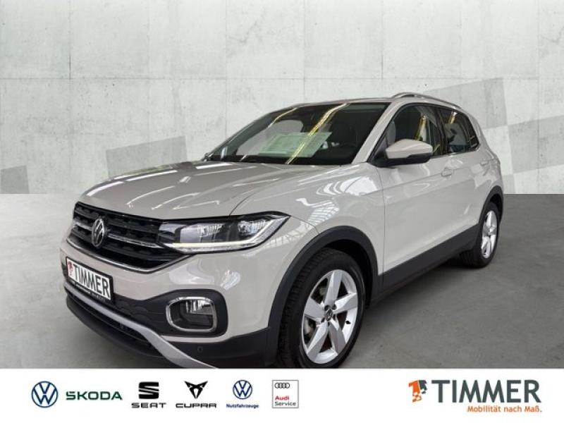 VW  T-Cross 1.0 TSI STYLE +LED +ACC +RKAM +VIRTUAL +, Ascotgrau
