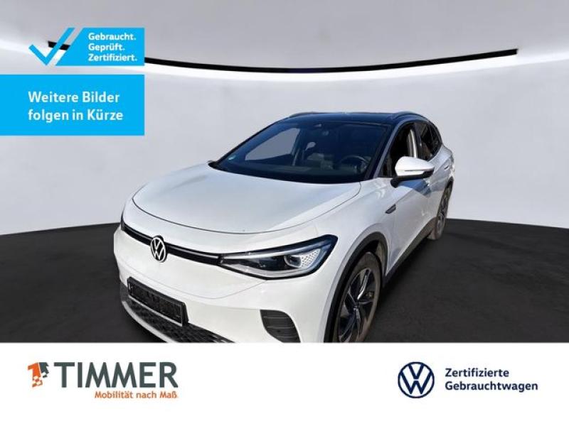 VW  ID.4 PURE PERF. 55 kWh +PANO +IQ.LIGHT +CARPLAY, Gletscherweiß Metallic