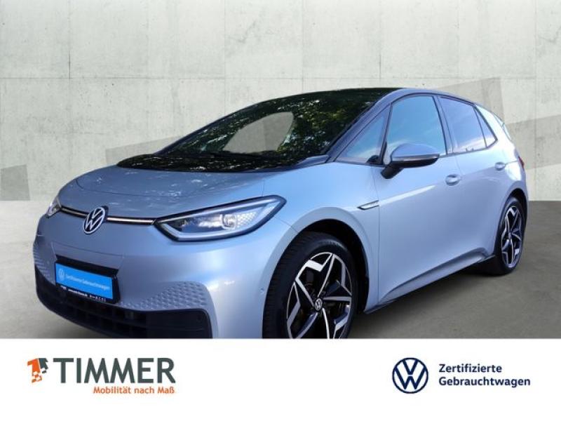 VW  ID.3 PRO S 82 kWh +IQ.LIGHT +ACC +CARPLAY +RKAM, Scale Silver Metallic