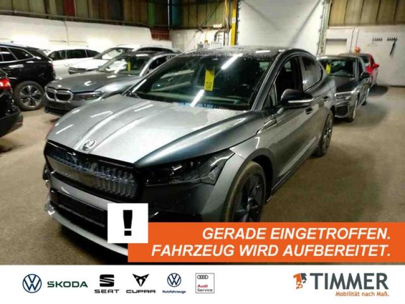 SKODA  Enyaq Coupé iV 80x RS +AHK +CANTON +PANO +MATRIX, Graphite Grau Metallic