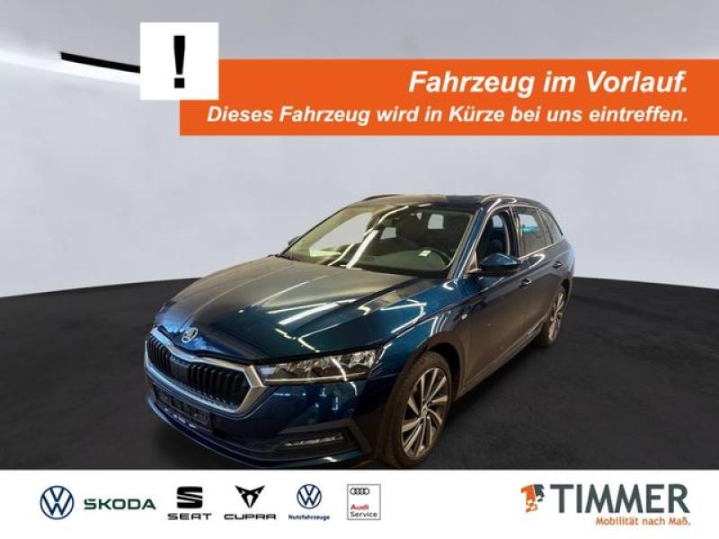 SKODA  Octavia Combi 2.0 TDI DSG TOUR +AHK +LED +CARPLA, Lava Blau Metallic