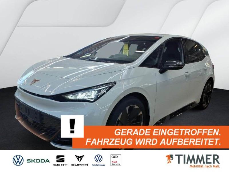 CUPRA  Born 82 kWh e-Boost +WÄPU +LED +ACC +360° +HuD +, Glacial White Metallic