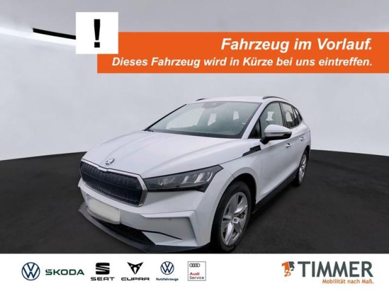 SKODA  Enyaq iV 50 LOFT +LED +RKAM +CARPLAY +NAVI +19", Moon Weiß Perleffekt