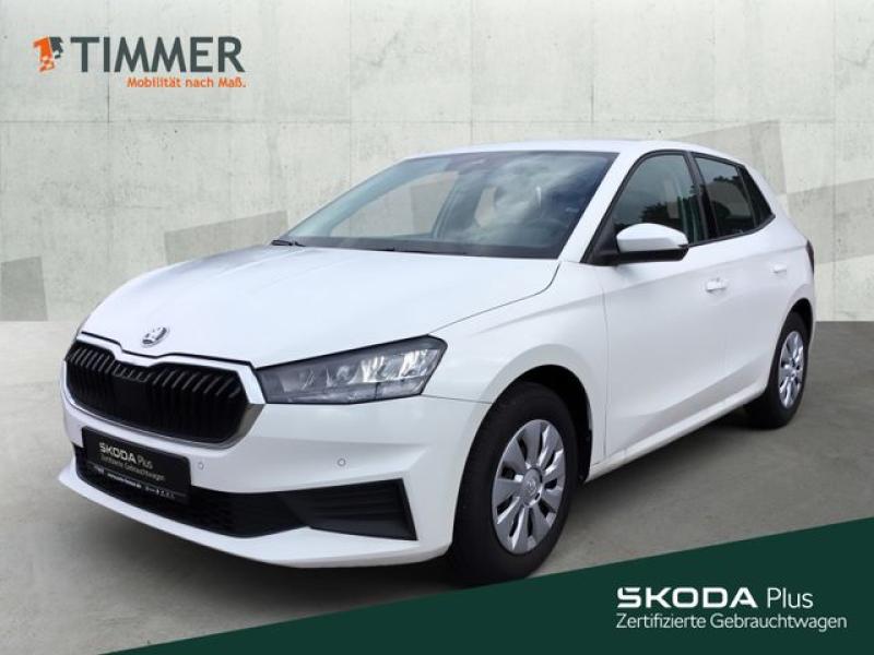 SKODA  Fabia 1.0 TSI DSG +LED +NAVI +SHZ +CARPLAY +DAB, Candy Weiß