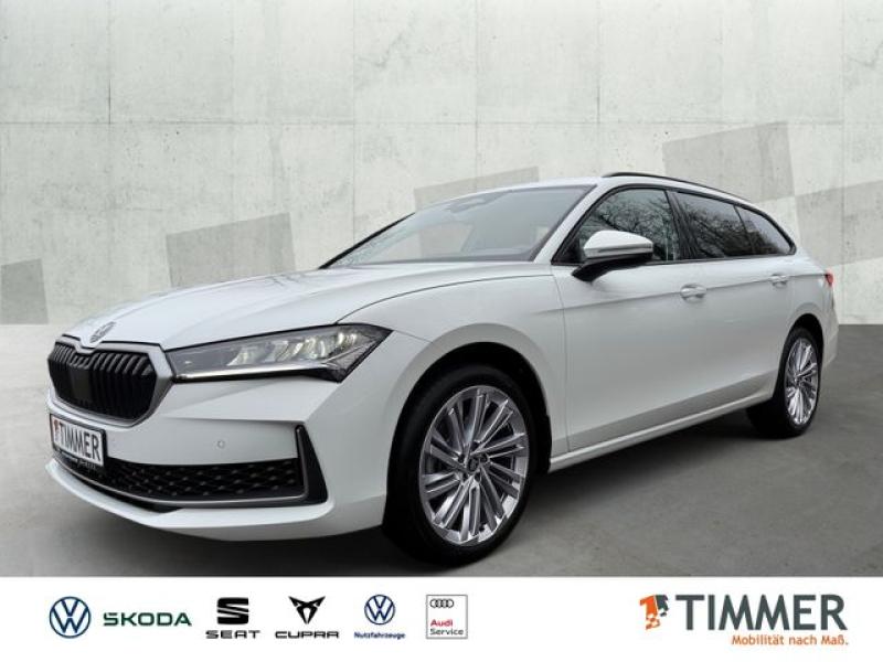 SKODA  Superb Combi 2.0 TDI DSG Selection *AHK*19 ZOLL*, Purity Weiss