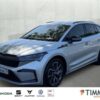 SKODA  Enyaq iV 80x SPORTLINE +WÄPU +360° +MATRIX +ACC, Brillant Silber Metallic