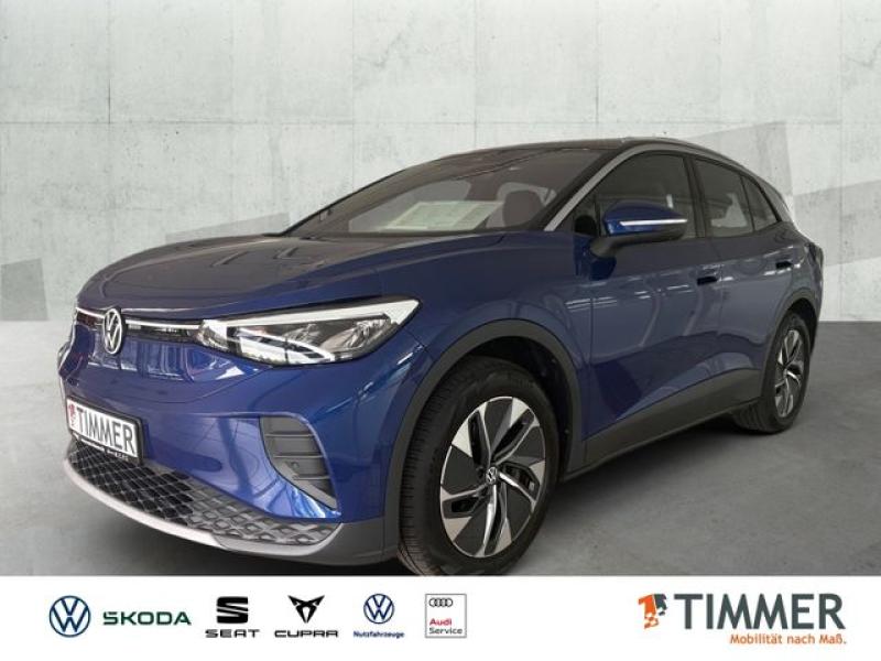 VW  ID.4 PRO 82 kWh +WÄPU +AHK +360° +LED +ACC +CARP, Blue Dusk Metallic