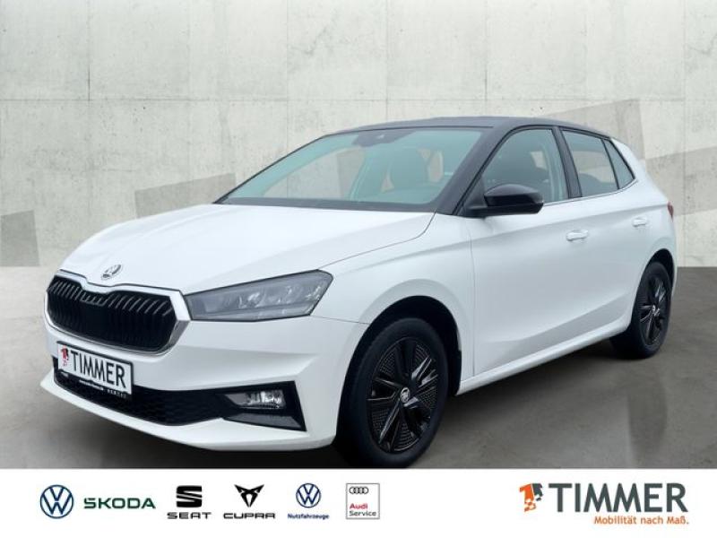 SKODA  Fabia 1.0 TSI STYLE +SHZ +LED +LM +ALLWETTER +, Candy-Weiß