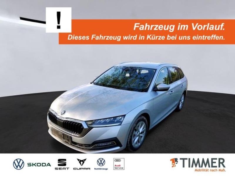 SKODA  Octavia Combi 2.0 TDI DSG STYLE +AHK +LED +ACC +, Brillant Silber Metallic