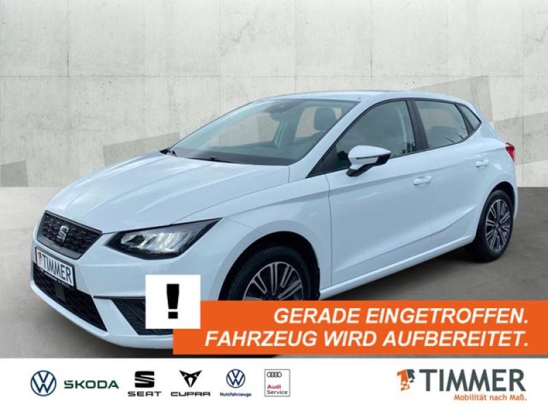 SEAT  Ibiza 1.0 TSI DSG STYLE +LED +CARPLAY +SHZ +ALU, Nevada Weiß Metallic