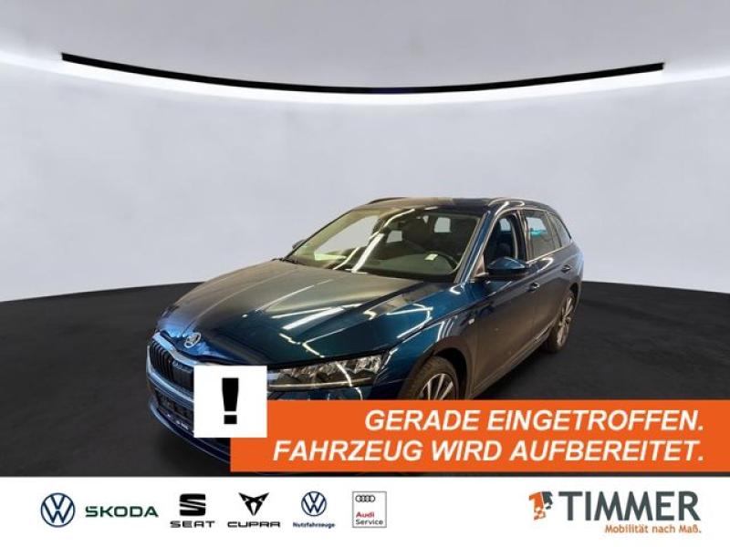 SKODA  Octavia Combi 2.0 TDI DSG TOUR +AHK +LED +CARPLA, Lava Blau Metallic