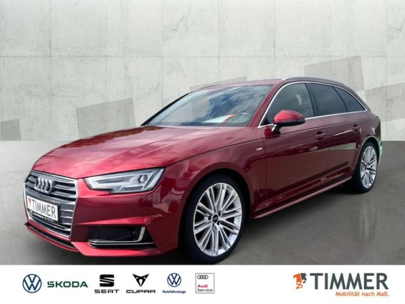 AUDI  A4 Avant sport 2.0TDI 140kW (190PS)*DSG*S-Line*A, Matadorrot Metallic