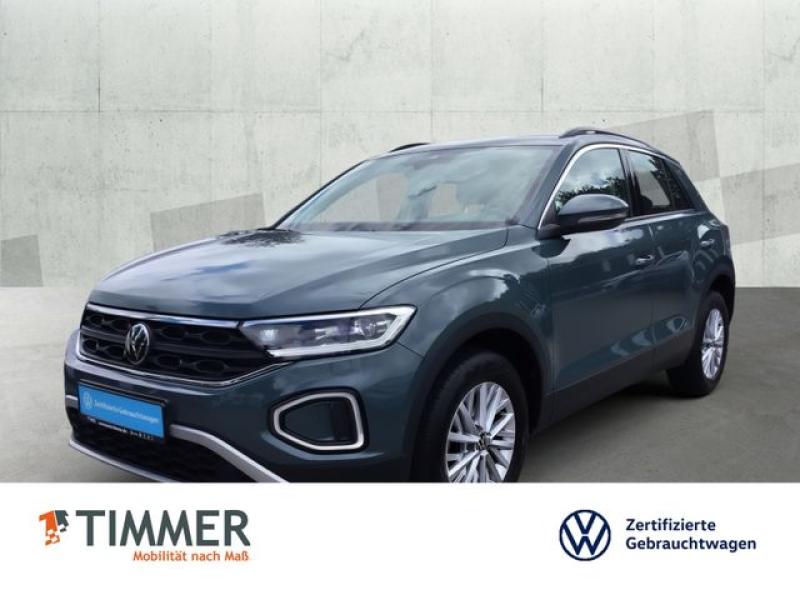 VW  T-Roc 1.0 TSI LIFE +LED +ACC +RKAM +NAVI +SHZ +A, Petroleum Blue Metallic