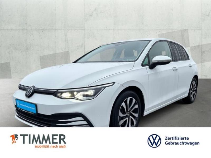 VW  Golf VIII 1.5 TSI ACTIVE +AHK +LED +ACC +RKAM +V, Pure White