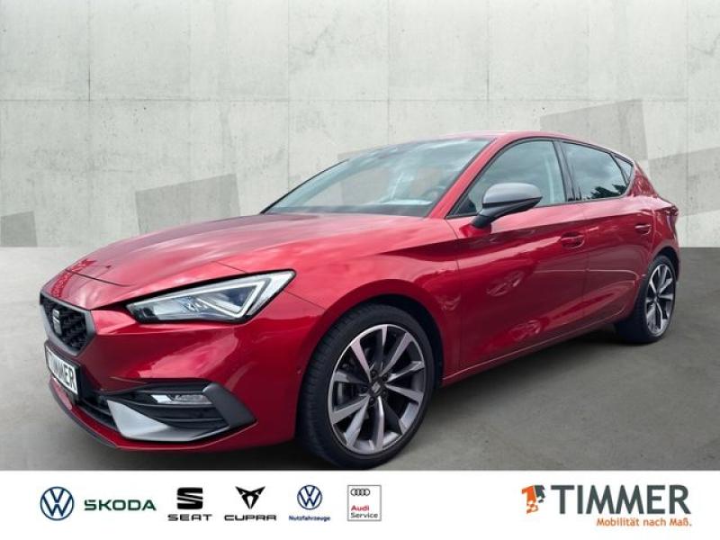 SEAT  Leon 1.5 TSI FR +BEATS +LED +ACC +NAVI +SHZ +18", Desire Rot Metallic