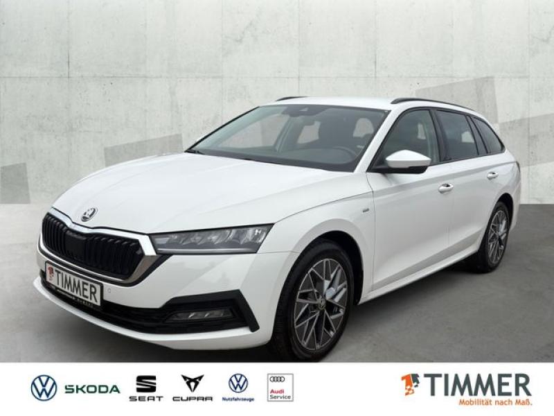 SKODA  Octavia Combi 2.0 TDI DSG TOUR +AHK +LED +ACC +N, Candy Weiß