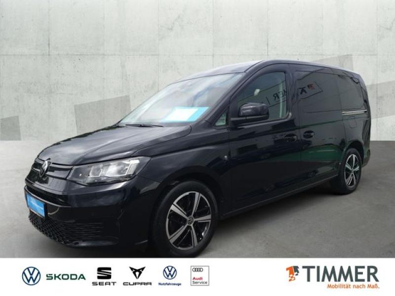 VW  Caddy Maxi 1.5 TSI DSG +AHK+RFK+NAV, Deep Black Perleffekt