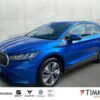 SKODA  Enyaq 60 LOFT +WÄPU +AHK +LED +ACC +CARPLAY +RKA, Race-Blau Metallic