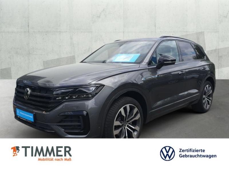 VW  Touareg 3.0 TDI V6 4M R-LINE BLACK +AHK +PANO +I, Siliziumgrau Metallic
