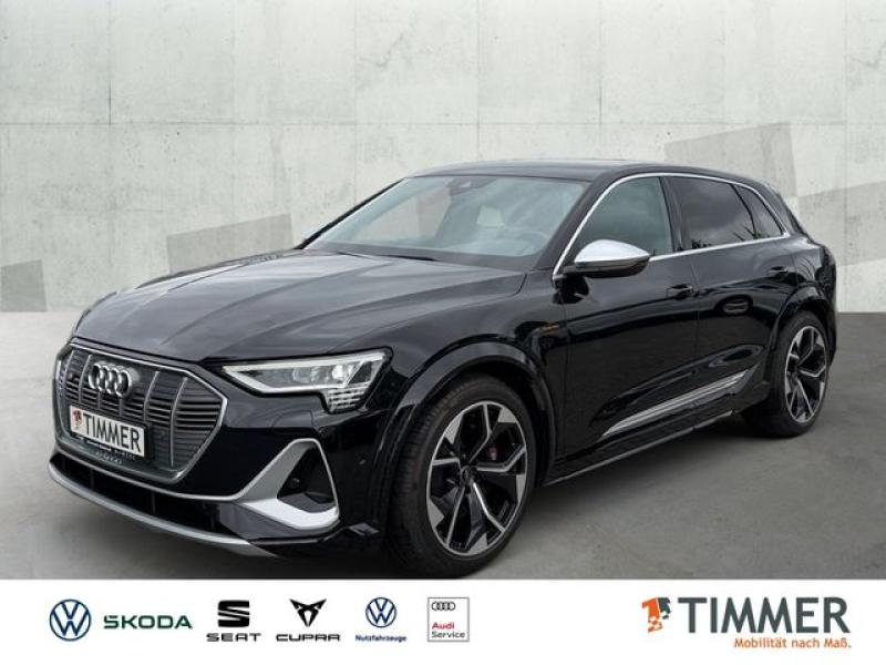 AUDI  e-tron S QUATTRO 95 kWh +AHK +SOUND +LED +VIRTUA, Mythosschwarz Metallic