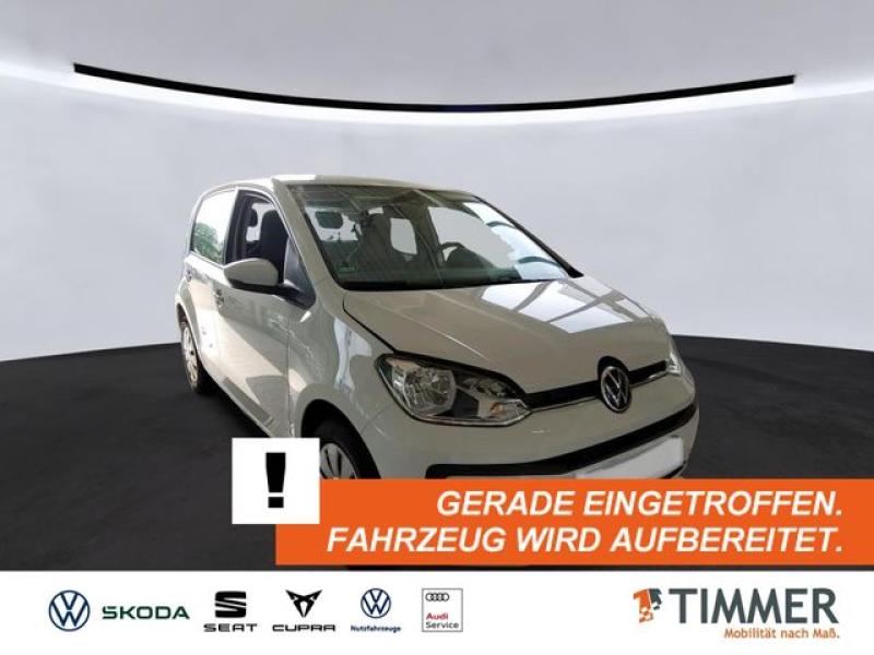 VW  up! 1.0 MOVE ! +4TÜR +RKAM +DAB+ +KLIMA +PDC +, Pure White