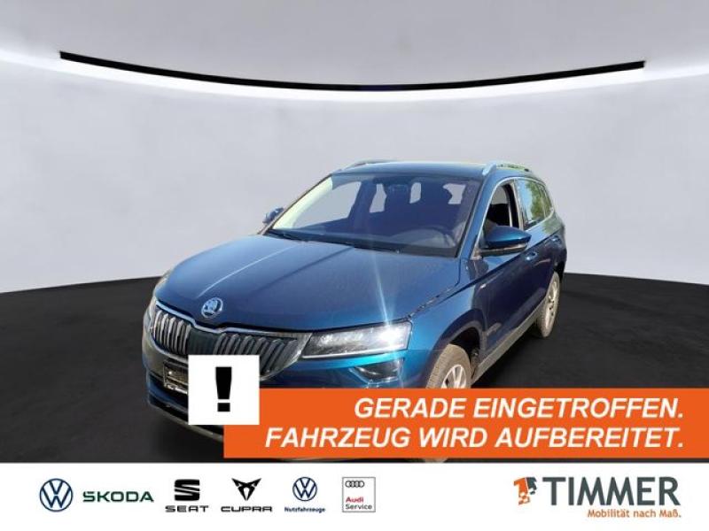 SKODA  Karoq 1.5 TSI DSG CLEVER +LED +ACC +RKAM +VIRTUA, Lava Blau Metallic