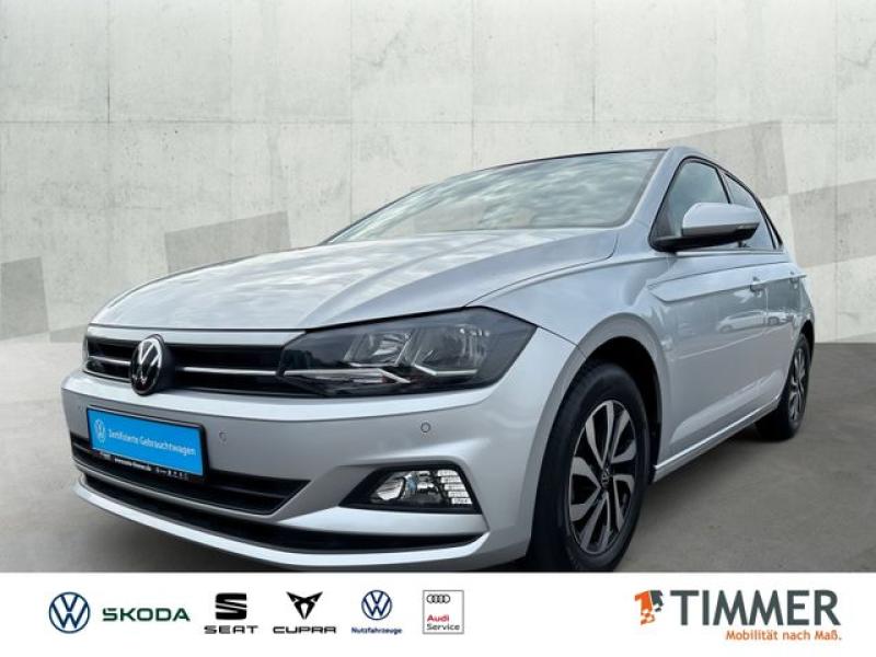 VW  Polo 1.0 TSI Active +PANO+PDC+SHZ+APP-CONNECT, Reflexsilber Metallic