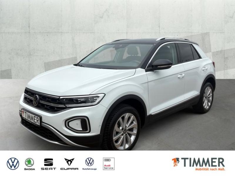VW  T-Roc 1.5 TSI DSG STYLE +AHK +LED +ACC +VIRTUAL, Pure White