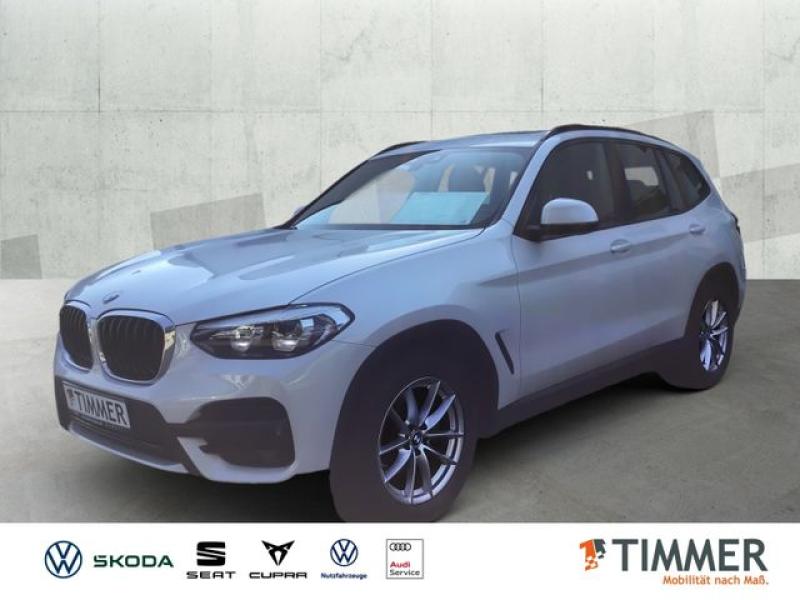 BMW  X3 xDrive 20 d Advantage +LEDER +PANO +AHK +HUD, weiß