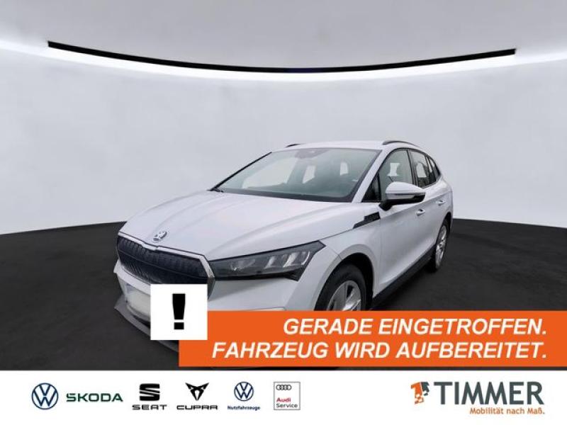SKODA  Enyaq iV 50 LOFT +LED +RKAM +CARPLAY +NAVI +19", Moon Weiß Perleffekt