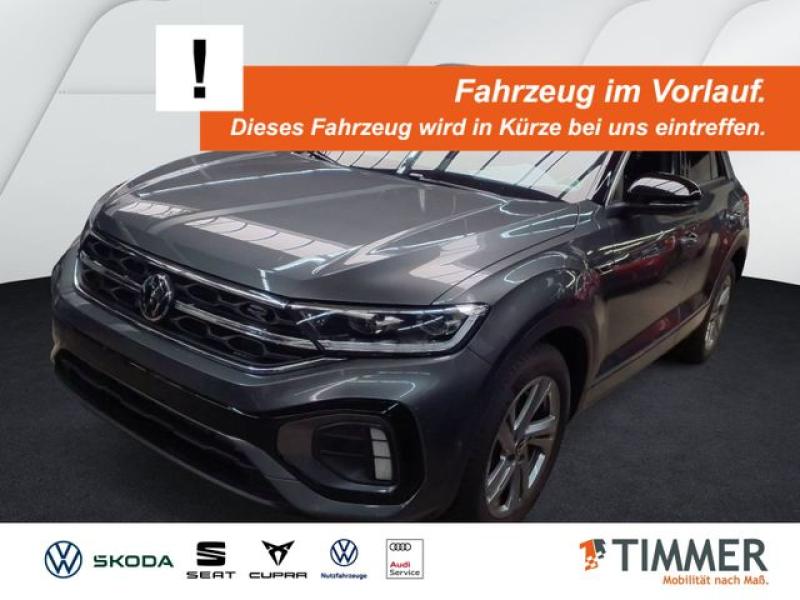 VW  T-Roc 1.5 TSI DSG R-LINE +AHK +LED +ACC +RKAM +V, Indiumgrau Metallic