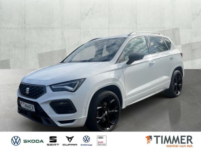 SEAT  Ateca FR 1.5TSI 110kW (150PS)*DSG*AHK*PANO*NAVI*, Nevada Weiß Metallic